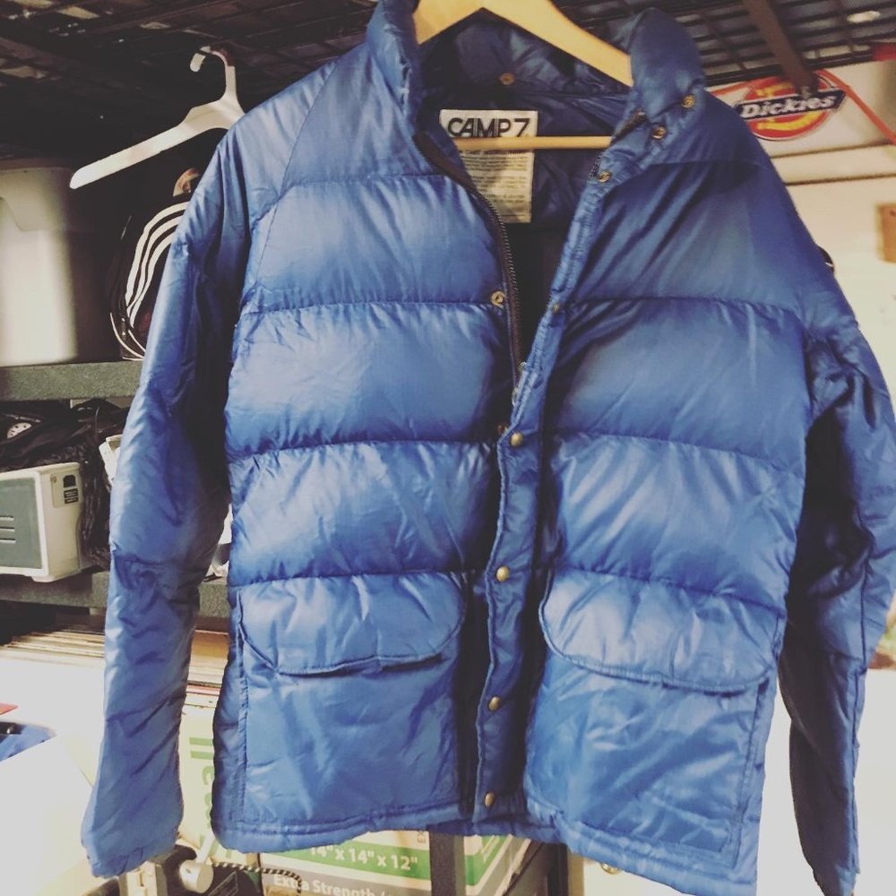 Camp 7 Vintage Down Parka- Men's Small
